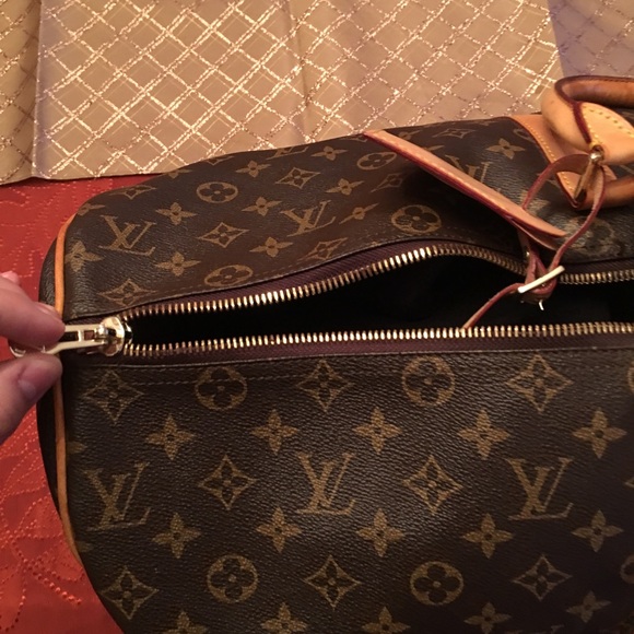 Louis Vuitton keepall duffle bag 55 Brown monogram - Picture 2 of 7